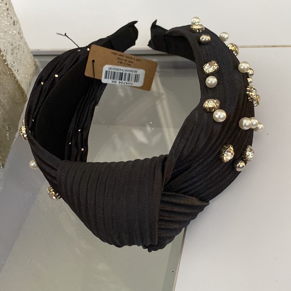 Rhinestone& pearl headband - Picture 4 of 5